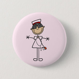 Asiatische weibliche button