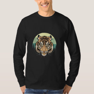 Asiatische Wildkatze Lover Tiger Streifen Safari T-Shirt