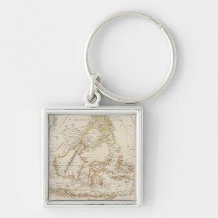 Asiatischer Archipel Schlüsselanhänger