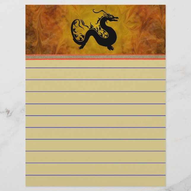 Asiatischer Drache (Vorderseite)