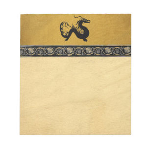 Asiatischer Drache Notizblock
