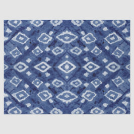 Asiatischer Einfluss der Shibori-Gefärbte Krawatte Seidenpapier