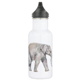 Asiatischer Elefant-Geschwister Trinkflasche