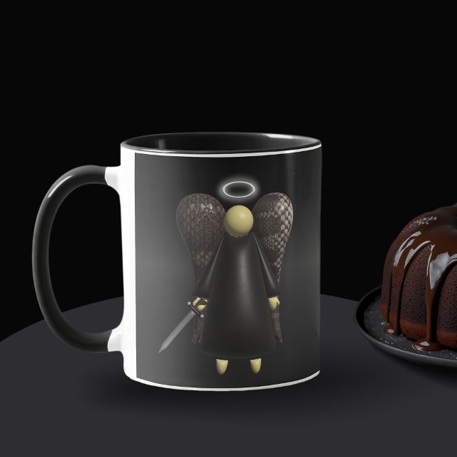 Asiatischer Engel, Avening-Angel-Tasse Tasse (Asian Avengng Angel)