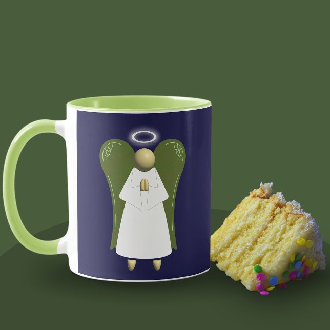 Asiatischer Engel, Guardian Angel-Tasse Tasse (Asain Guardian Angel mug & Cake)