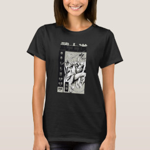 Asiatischer japanischer Samurai-Kämpfer T-Shirt