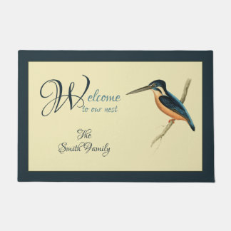 Asiatischer Kingfisher Fußmatte
