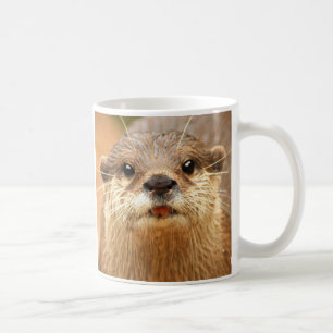 Asiatischer kleiner gekratzter Otter Kaffeetasse
