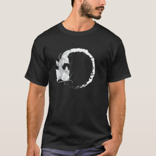 Asiatischer Koi-Fisch Enso Japanischer Kreis Buddh T-Shirt