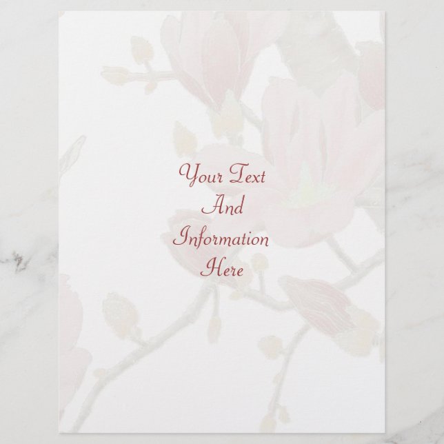 Asiatischer Sommer-Flyer Flyer (Vorne)