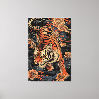 Asiatischer Tiger Leinwanddruck