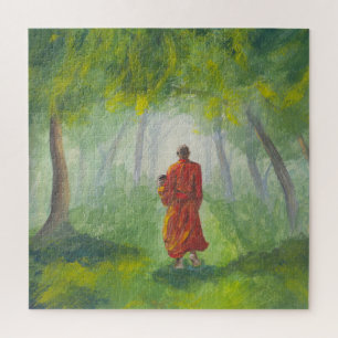 Asiatischer Wald, Acrylmönche.