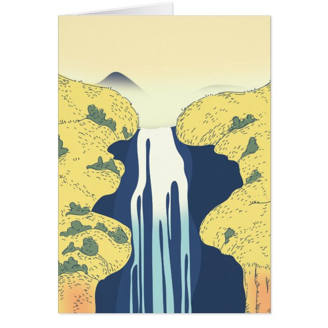 Asiatischer Wasserfall (Vorne)