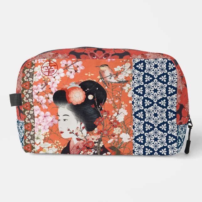 asiatisches Design Waschbeutel (Vorderseite)