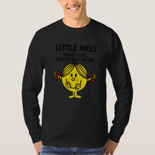 Asiatisches-Mädchen-weißer-Junge-Klischee T-Shirt