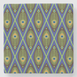 Asiatisches Muster Steinuntersetzer