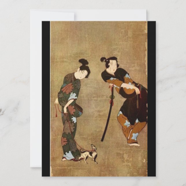 Asiatisches Paar (Vorderseite)