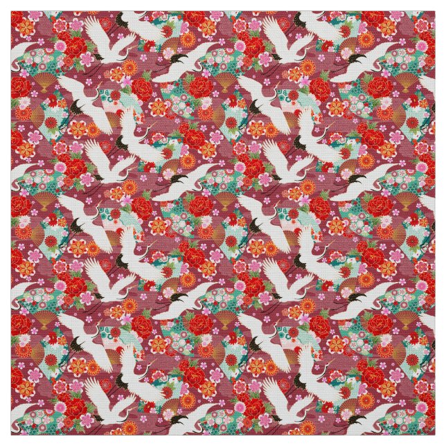 Asiatisches Seidenmuster Stoff (Muster)