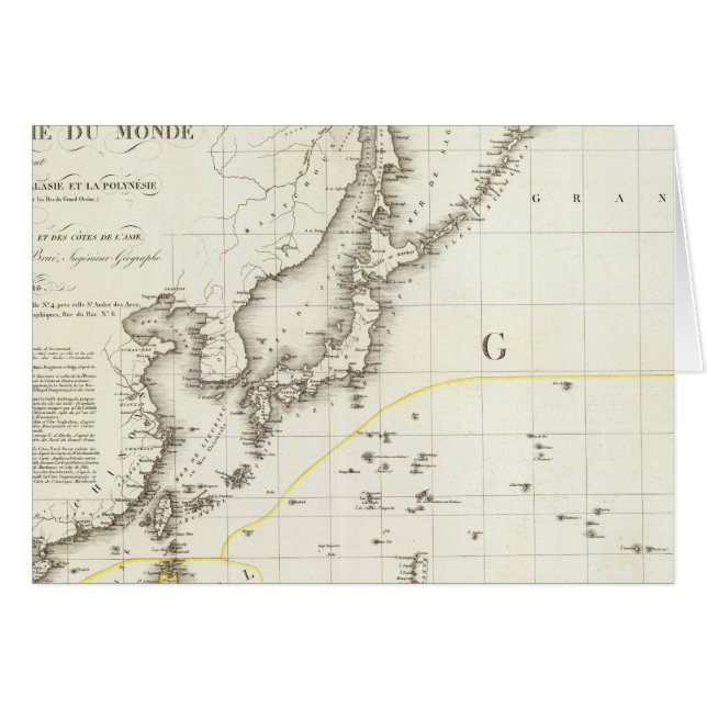 Asie Pacifique (Devant horizontal)