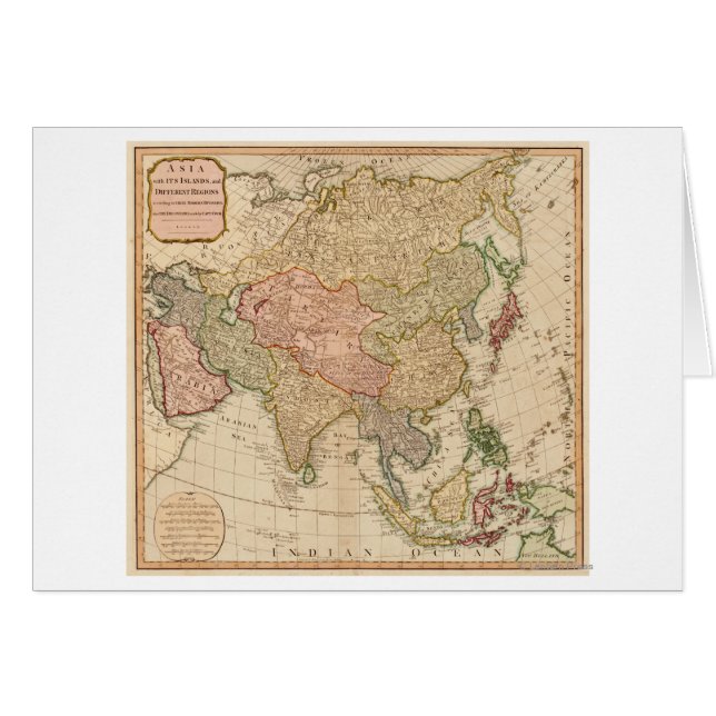 AsieCarte panoramiqueAsie (Devant horizontal)