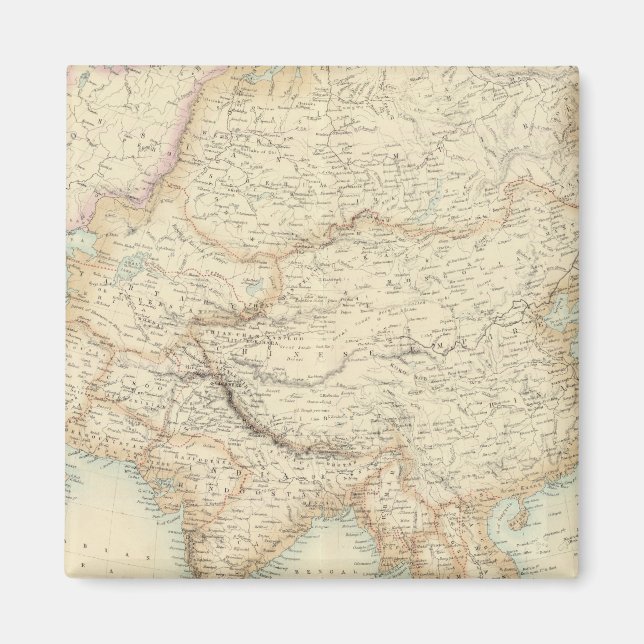 Asien 10 magnet (Vorne)