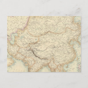 Asien 10 postkarte