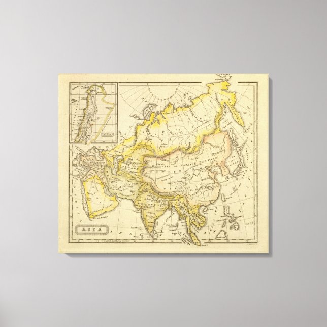 Asien 12 leinwanddruck (Vorderseite)