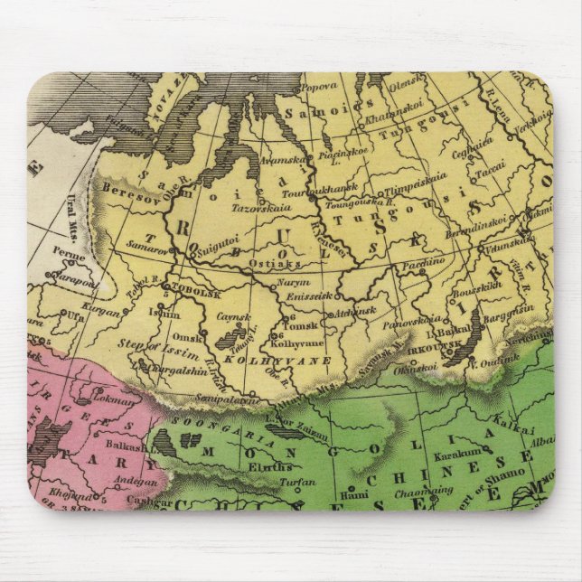 Asien 12 mousepad (Vorne)