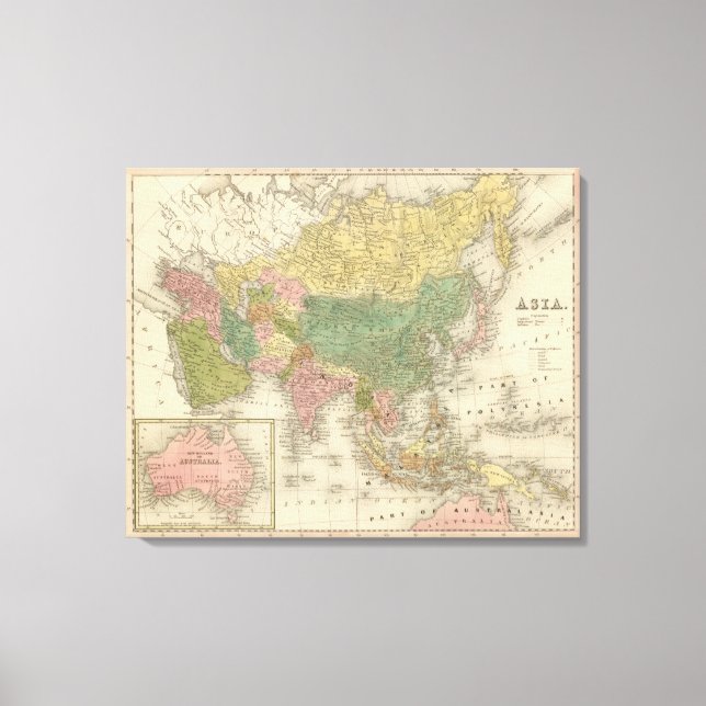 Asien 14 leinwanddruck (Vorderseite)