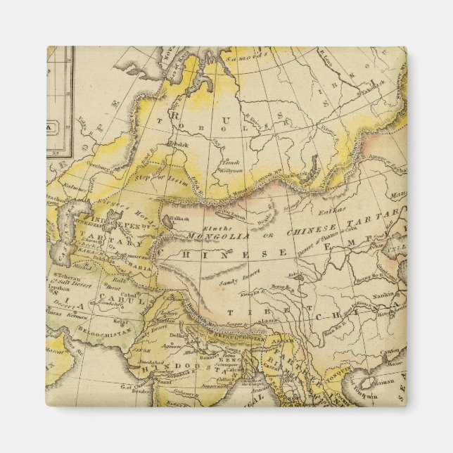 Asien 14 magnet (Vorne)