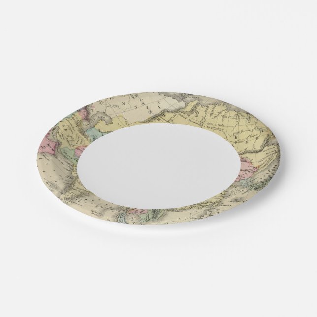 Asien 15 pappteller (Schrägansicht)