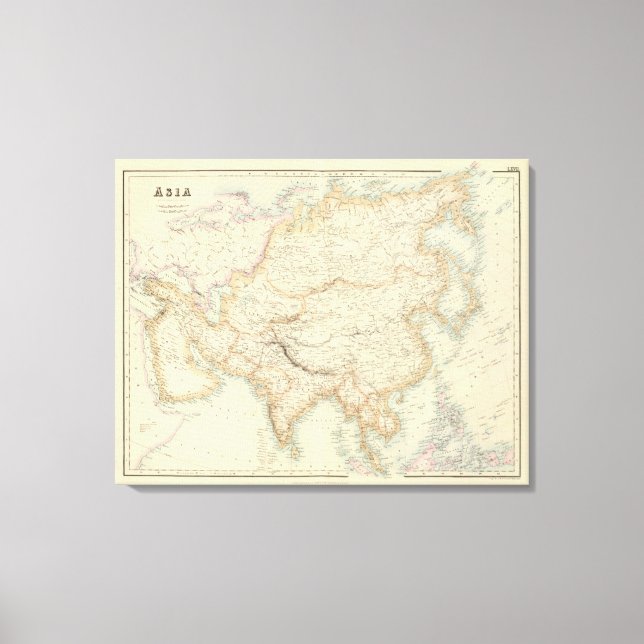 Asien 16 leinwanddruck (Vorderseite)