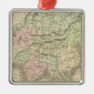Asien 16 silbernes ornament