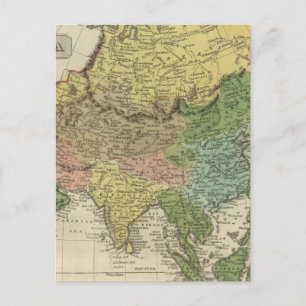 Asien 17 postkarte