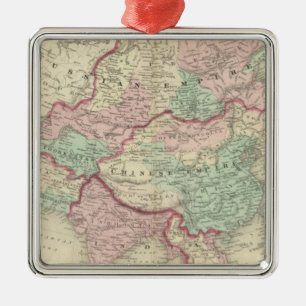 Asien 19 silbernes ornament