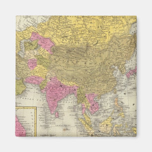 Asien 20 magnet