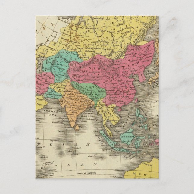 Asien 21 postkarte (Vorderseite)