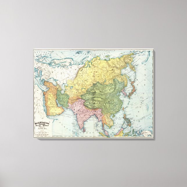 Asien 24 leinwanddruck (Vorderseite)