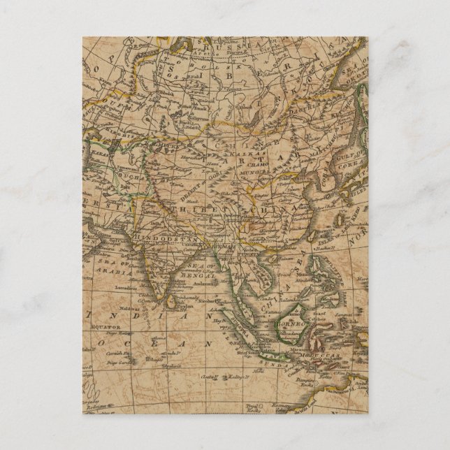 Asien 24 postkarte (Vorderseite)