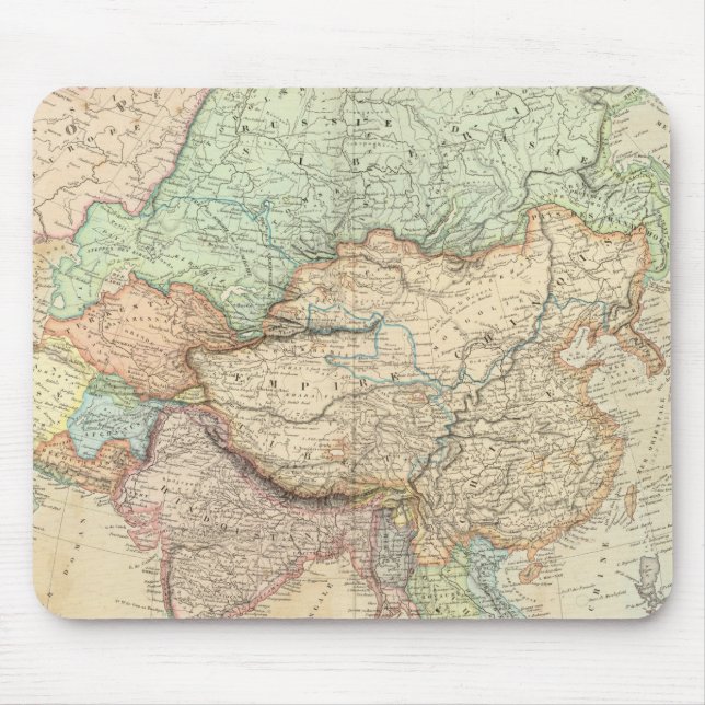 Asien 25 mousepad (Vorne)