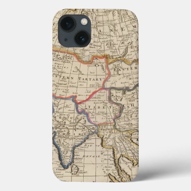 Asien 26 Case-Mate iPhone hülle (Rückseite)