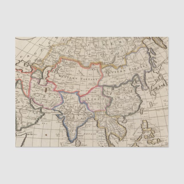 Asien 26 seidenpapier (Vorderseite)