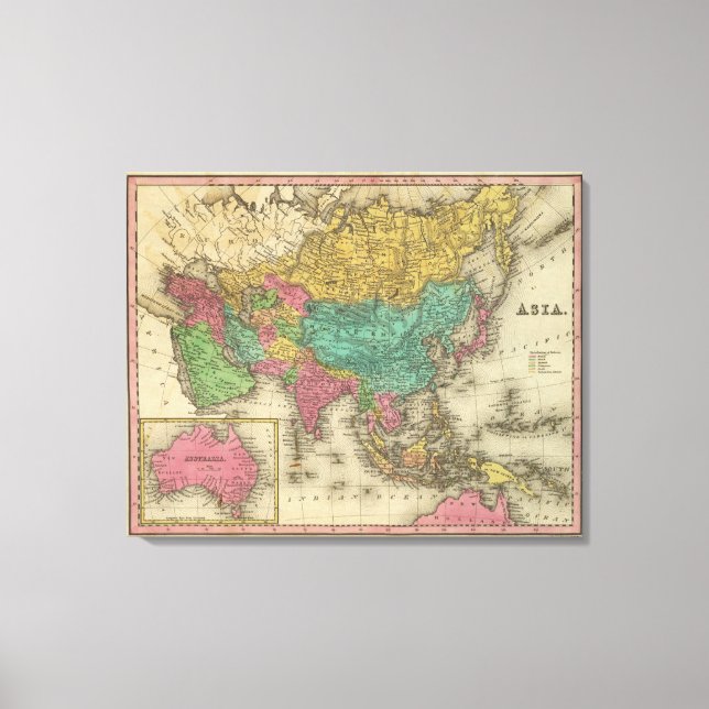 Asien 27 leinwanddruck (Vorderseite)