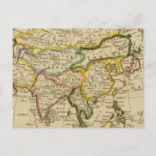 Asien 27 postkarte