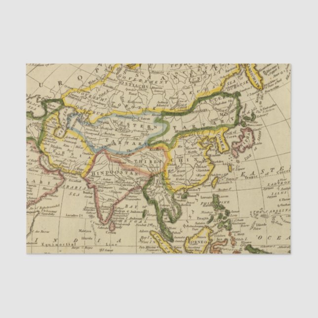 Asien 27 seidenpapier (Vorderseite)