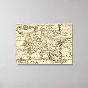 Asien 28 leinwanddruck