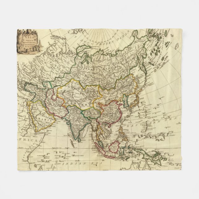 Asien 29 fleecedecke (Vorderseite (Horizontal))