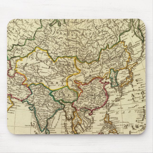 Asien 29 mousepad (Vorne)