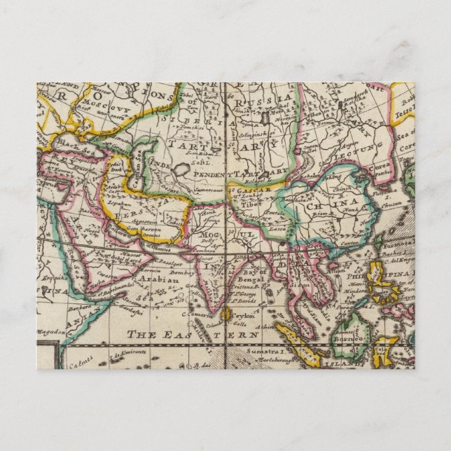 Asien 32 postkarte (Vorderseite)