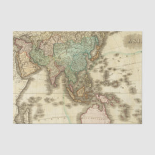 Asien 32 seidenpapier
